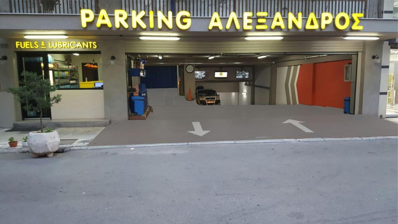 Bella Suite City Center, Parking سالونيك المظهر الخارجي الصورة